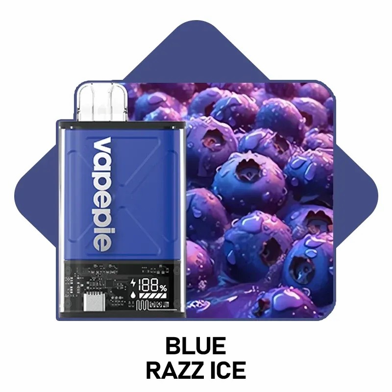Blue raspberry with ice