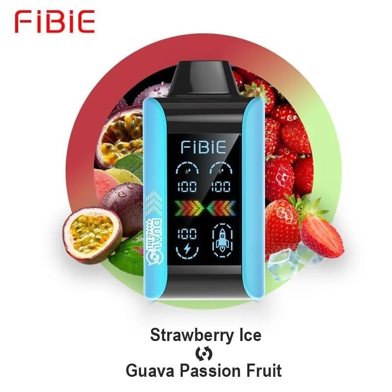 Pineapple with ice and berries